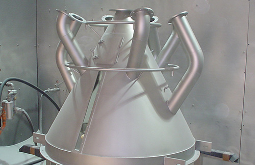 gestrahlter Trichter